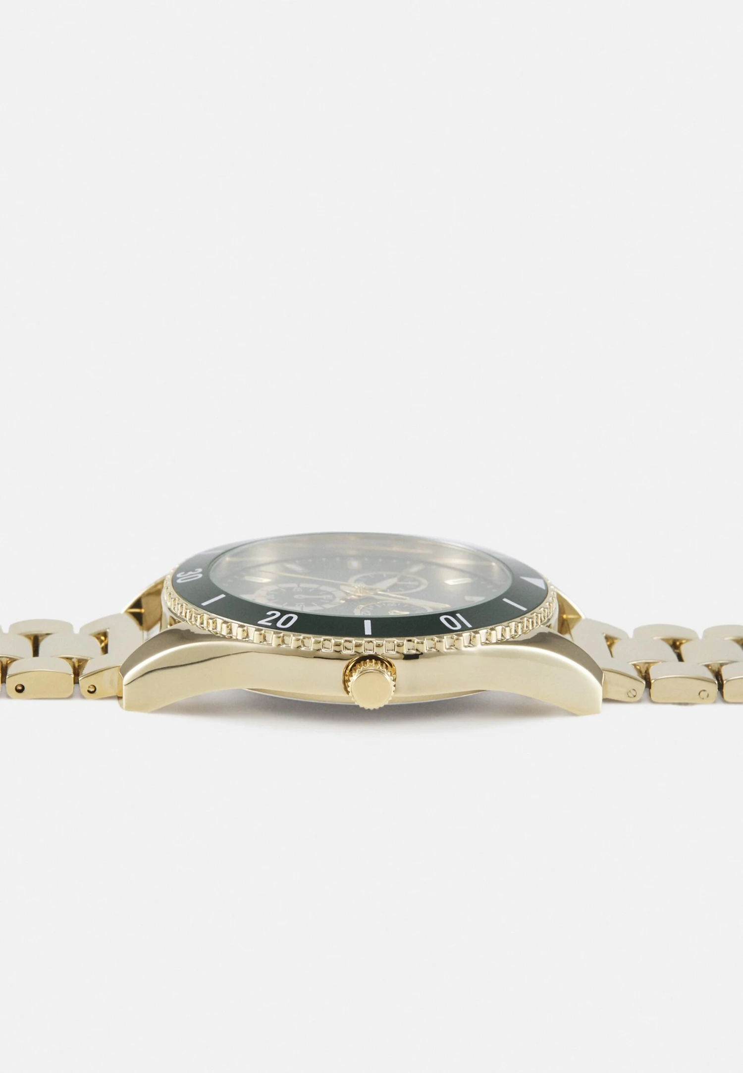 Pier One Unisex - Montre - Gold-Coloured/Green 5 Pier One Unisex - Montre - Gold-Coloured/Green – Image 3