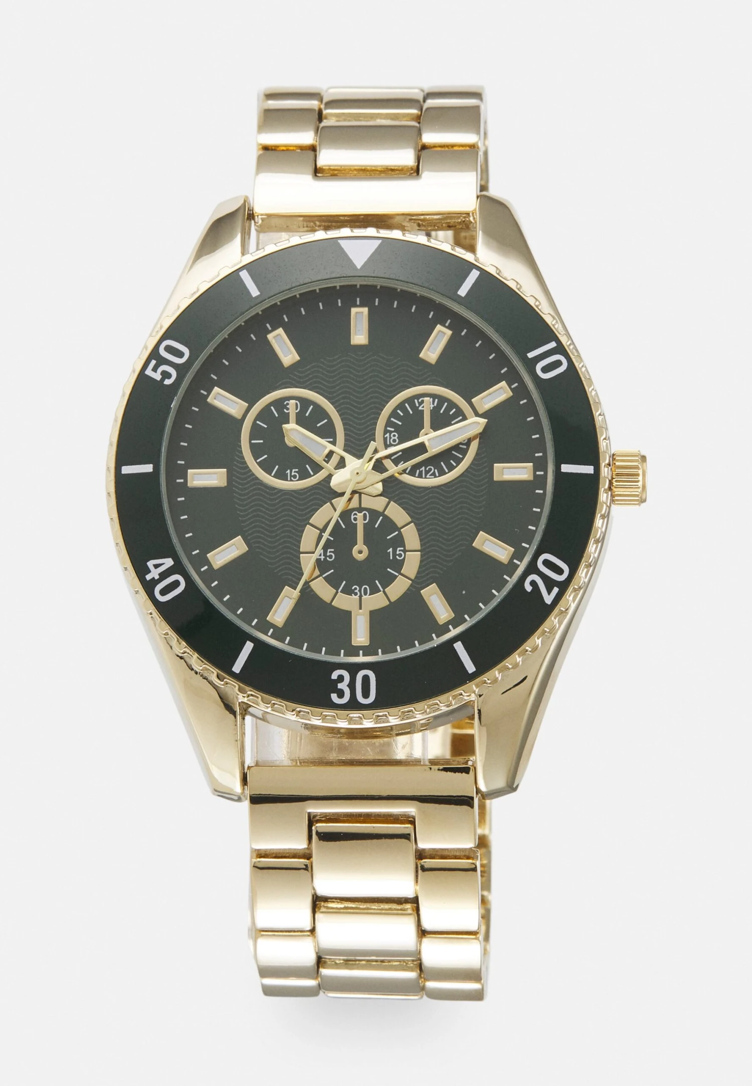 Pier One Unisex - Montre - Gold-Coloured/Green 3 Pier One Unisex - Montre - Gold-Coloured/Green