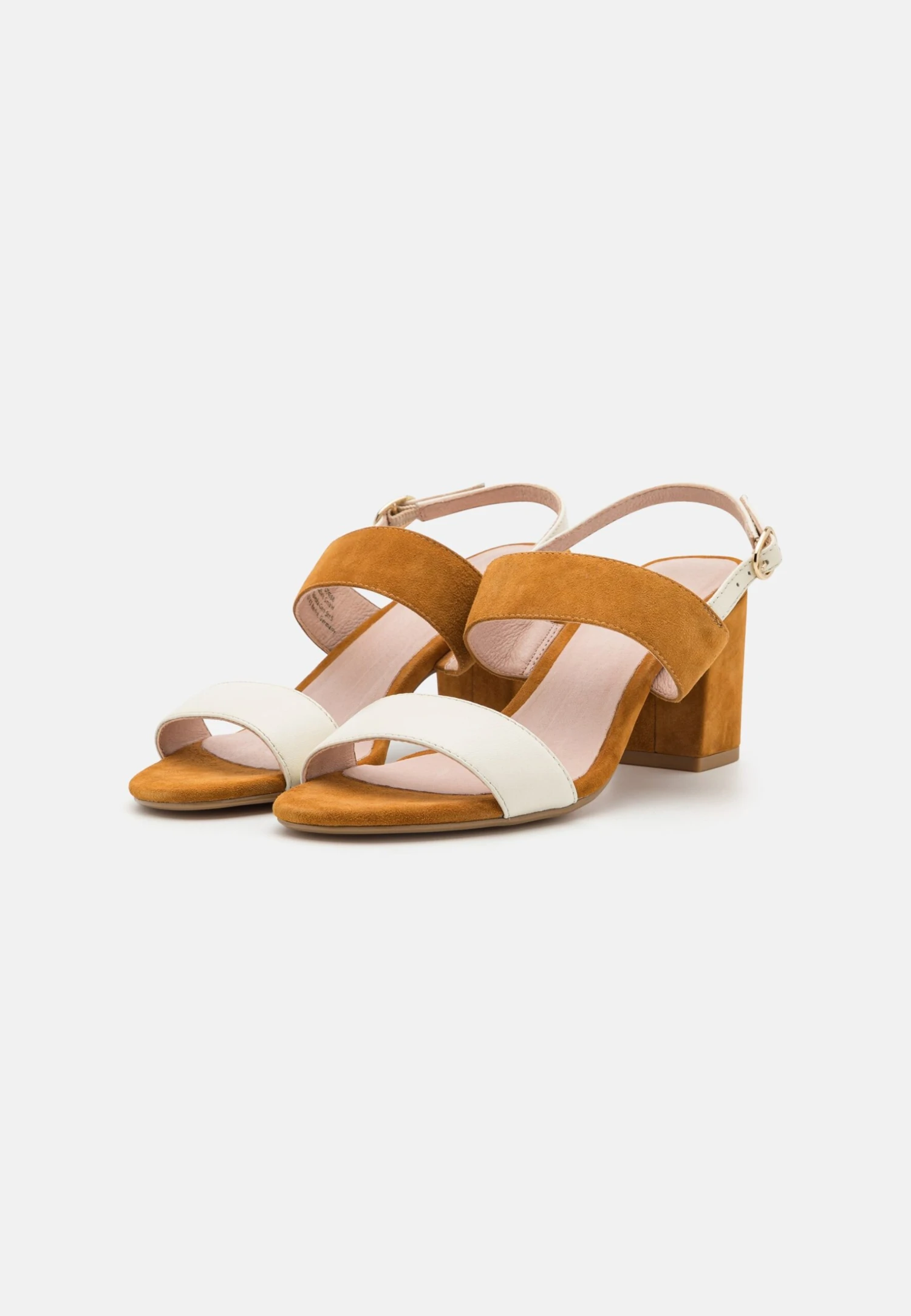 Pier One Leather - Sandales - White/Cognac 5 Pier One Leather - Sandales - White/Cognac – Image 3