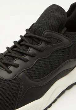 Pier One Unisex - Baskets Basses - Black/White -Pier One 383be7e17d7b4e6fb1f7aa6c378ae4ea