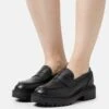 Pier One Leather - Mocassins - Black 2 Pier One Leather - Mocassins - Black -Pier One 5f1c8cbb76034236bdabca274b274149