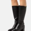 Pier One Leather - Bottes - Black 1 Pier One Leather - Bottes - Black -Pier One 60f0305eac3b44d1b4442429f05d1145