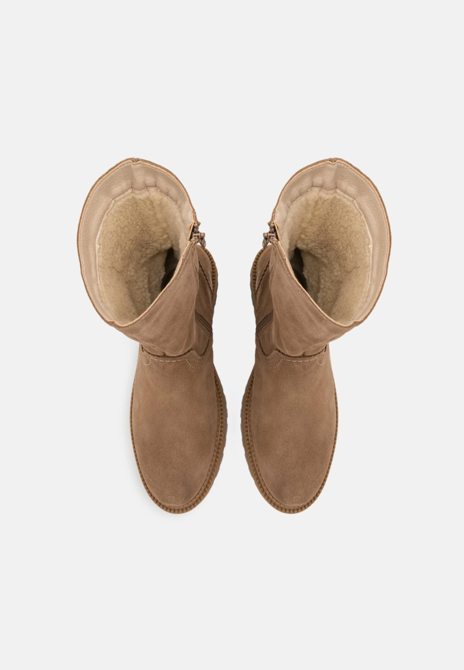 Pier One Leather Winter Boot - Bottes - Taupe 8 Pier One Leather Winter Boot - Bottes - Taupe – Image 6