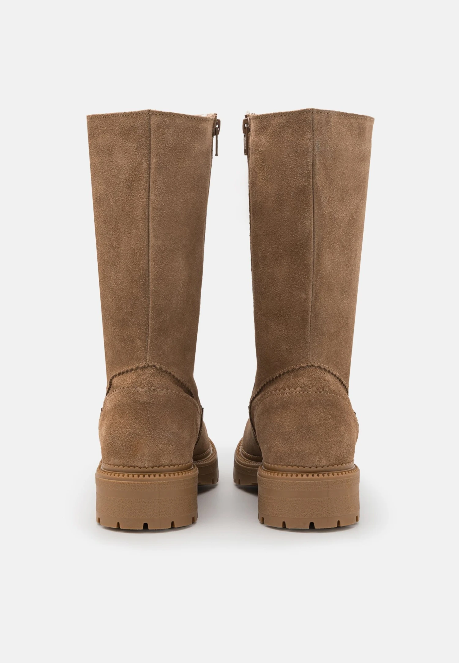 Pier One Leather Winter Boot - Bottes - Taupe 6 Pier One Leather Winter Boot - Bottes - Taupe – Image 4