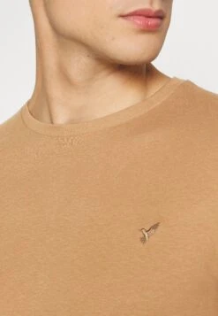 Pier One Unisex 5 Pack - T-Shirt Basique - Off-White/Tan/Orange -Pier One 8714276ce28b40c8ba537a4cb3e96c32