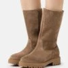 Pier One Leather Winter Boot - Bottes - Taupe 1 Pier One Leather Winter Boot - Bottes - Taupe -Pier One 8bef5468585a4c10acc85d415b419533