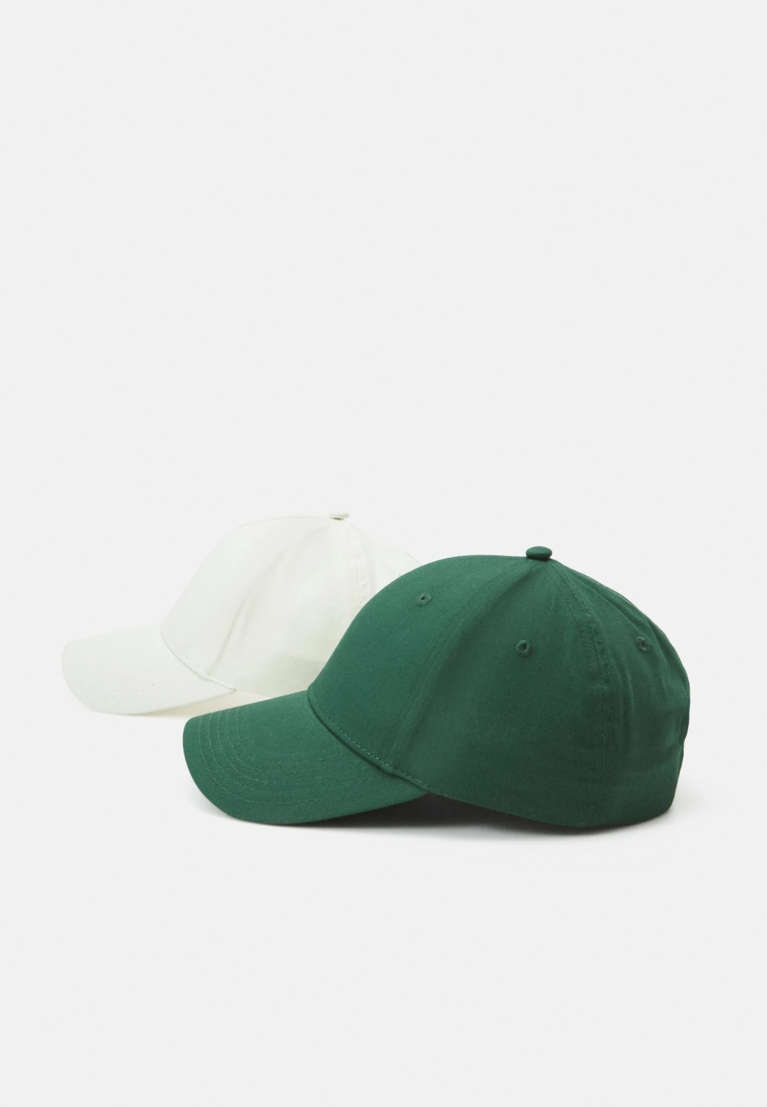 Pier One Unisex 2 Pack - Casquette - Green/Off White 5 Pier One Unisex 2 Pack - Casquette - Green/Off White – Image 3