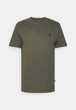 Pier One Unisex 5 Pack - T-Shirt Basique - White/Brown/Dark Blue -Pier One b7e09beb4f644943a45f210f6c79e412