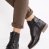 Pier One Bottines À Lacets - Black -Pier One e761fde752fa43d3a5f8d066f903b01a